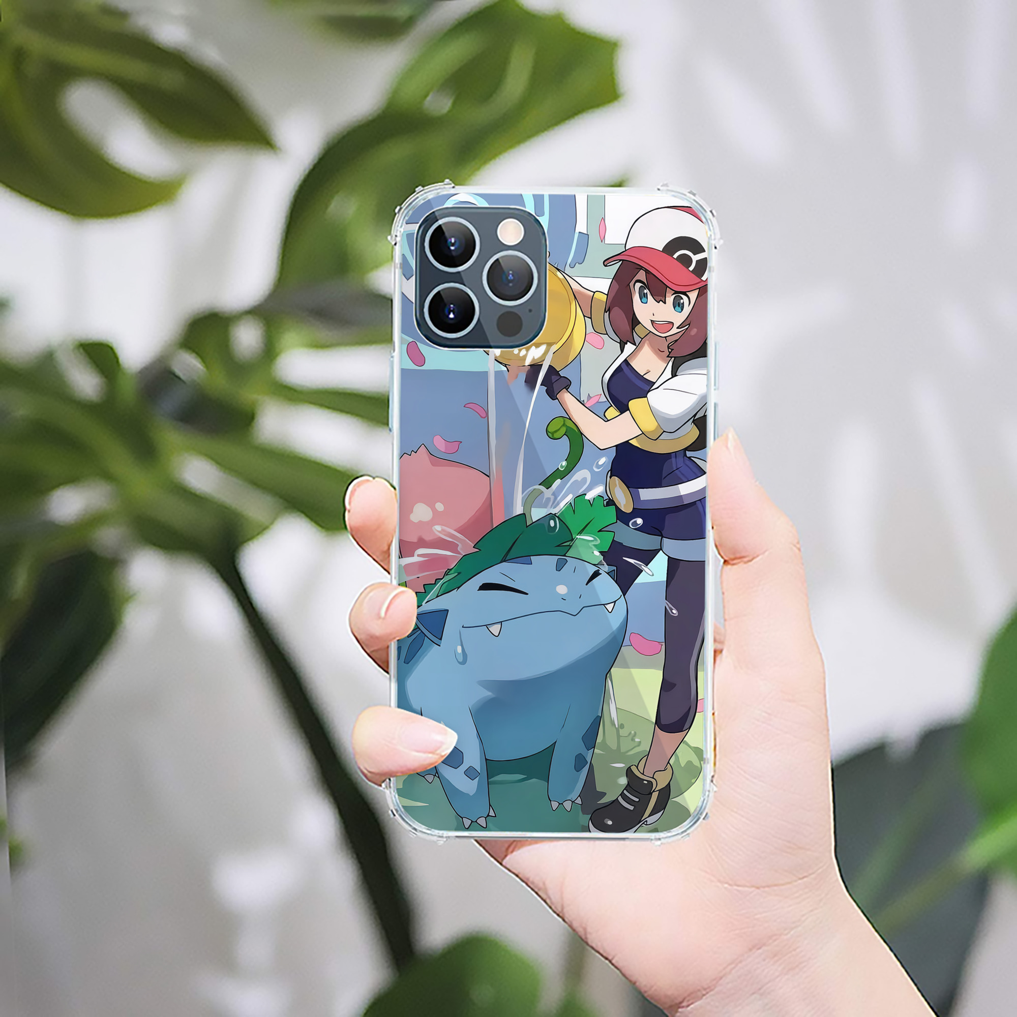 （画像用） ポケットモンスター Pokémon 【iPhone 12シリーズ対応】透明スマホケース（クリアソフトケース）